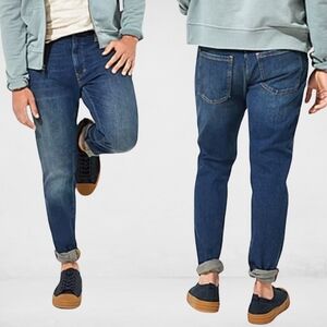 NEW Mutual Weave "The Taper" Blue Jeans Mens Size 33x30